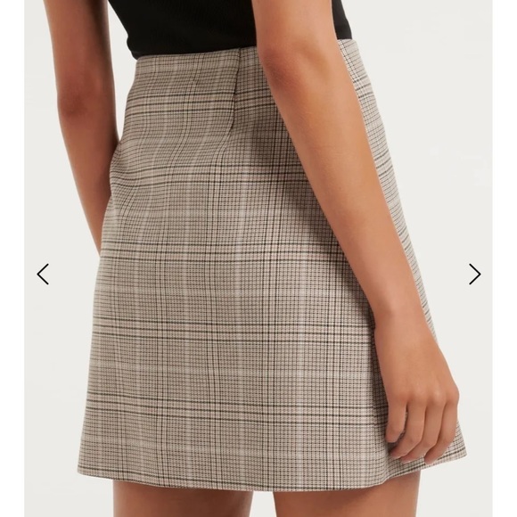 NEW Ever New Women Scarlett Check Mini Skirt Size 6 - Picture 5 of 5